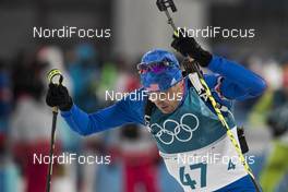 12.02.2018, Pyeongchang, Korea (KOR): Tim Burke (USA) - XXIII. Olympic Winter Games Pyeongchang 2018, biathlon, pursuit men, Pyeongchang (KOR). www.nordicfocus.com. © Manzoni/NordicFocus. Every downloaded picture is fee-liable.