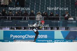 12.02.2018, Pyeongchang, Korea (KOR): Arnd Peiffer (GER) - XXIII. Olympic Winter Games Pyeongchang 2018, biathlon, pursuit men, Pyeongchang (KOR). www.nordicfocus.com. © Manzoni/NordicFocus. Every downloaded picture is fee-liable.