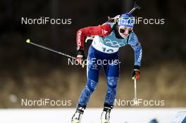 12.02.2018, Pyeongchang, Korea (KOR): Justine Braisaz (FRA) - XXIII. Olympic Winter Games Pyeongchang 2018, biathlon, pursuit women, Pyeongchang (KOR). www.nordicfocus.com. © Modica/NordicFocus. Every downloaded picture is fee-liable.