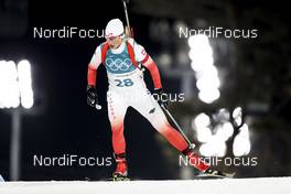 12.02.2018, Pyeongchang, Korea (KOR): Krystyna Guzik (POL) - XXIII. Olympic Winter Games Pyeongchang 2018, biathlon, pursuit women, Pyeongchang (KOR). www.nordicfocus.com. © Modica/NordicFocus. Every downloaded picture is fee-liable.