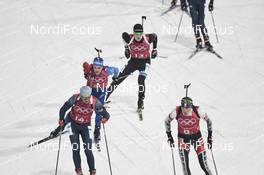 23.02.2018, Pyeongchang, Korea (KOR): Simon Desthieux (FRA) - XXIII. Olympic Winter Games Pyeongchang 2018, biathlon, relay men, Pyeongchang (KOR). www.nordicfocus.com. © Thibaut/NordicFocus. Every downloaded picture is fee-liable.
