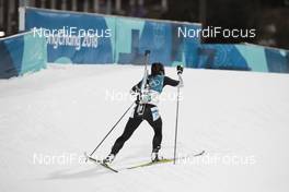 10.02.2018, Pyeongchang, Korea (KOR): Rina Mitsuhashi (JPN) - XXIII. Olympic Winter Games Pyeongchang 2018, biathlon, sprint women, Pyeongchang (KOR). www.nordicfocus.com. © Manzoni/NordicFocus. Every downloaded picture is fee-liable.