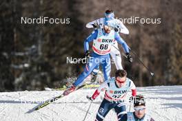 01.01.2018, Lenzerheide, Switzerland (SUI): Mirco Bertolina (ITA) - FIS world cup cross-country, tour de ski, pursuit men, Lenzerheide (SUI). www.nordicfocus.com. © Modica/NordicFocus. Every downloaded picture is fee-liable.