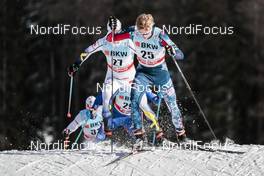 01.01.2018, Lenzerheide, Switzerland (SUI): Erik Bjornsen (USA) - FIS world cup cross-country, tour de ski, pursuit men, Lenzerheide (SUI). www.nordicfocus.com. © Modica/NordicFocus. Every downloaded picture is fee-liable.