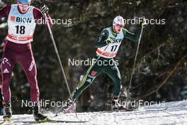 01.01.2018, Lenzerheide, Switzerland (SUI): Thomas Bing (GER) - FIS world cup cross-country, tour de ski, pursuit men, Lenzerheide (SUI). www.nordicfocus.com. © Modica/NordicFocus. Every downloaded picture is fee-liable.