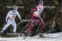 01.01.2018, Lenzerheide, Switzerland (SUI): Gleb Retivykh (RUS) - FIS world cup cross-country, tour de ski, pursuit men, Lenzerheide (SUI). www.nordicfocus.com. © Modica/NordicFocus. Every downloaded picture is fee-liable.