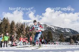 01.01.2018, Lenzerheide, Switzerland (SUI): Simeon Hamilton (USA) - FIS world cup cross-country, tour de ski, pursuit men, Lenzerheide (SUI). www.nordicfocus.com. © Modica/NordicFocus. Every downloaded picture is fee-liable.