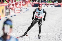 01.01.2018, Lenzerheide, Switzerland (SUI): Jonas Baumann (SUI) - FIS world cup cross-country, tour de ski, pursuit men, Lenzerheide (SUI). www.nordicfocus.com. © Modica/NordicFocus. Every downloaded picture is fee-liable.