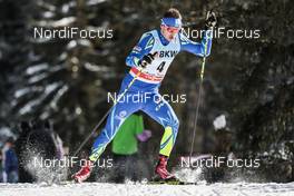01.01.2018, Lenzerheide, Switzerland (SUI): Alexey Poltoranin (KAZ) - FIS world cup cross-country, tour de ski, pursuit men, Lenzerheide (SUI). www.nordicfocus.com. © Modica/NordicFocus. Every downloaded picture is fee-liable.