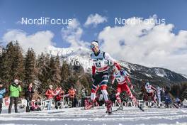 01.01.2018, Lenzerheide, Switzerland (SUI): Hans Christer Holund (NOR) - FIS world cup cross-country, tour de ski, pursuit men, Lenzerheide (SUI). www.nordicfocus.com. © Modica/NordicFocus. Every downloaded picture is fee-liable.