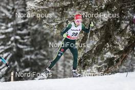 01.01.2018, Lenzerheide, Switzerland (SUI): Hanna Kolb (GER) - FIS world cup cross-country, tour de ski, pursuit women, Lenzerheide (SUI). www.nordicfocus.com. © Modica/NordicFocus. Every downloaded picture is fee-liable.