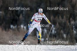 01.01.2018, Lenzerheide, Switzerland (SUI): Maria Nordstroem (SWE) - FIS world cup cross-country, tour de ski, pursuit women, Lenzerheide (SUI). www.nordicfocus.com. © Modica/NordicFocus. Every downloaded picture is fee-liable.