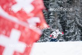 01.01.2018, Lenzerheide, Switzerland (SUI): Heidi Weng (NOR) - FIS world cup cross-country, tour de ski, pursuit women, Lenzerheide (SUI). www.nordicfocus.com. © Modica/NordicFocus. Every downloaded picture is fee-liable.