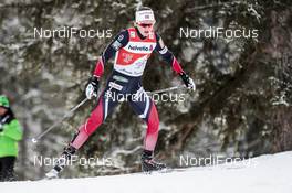 01.01.2018, Lenzerheide, Switzerland (SUI): Ingvild Oestberg (NOR) - FIS world cup cross-country, tour de ski, pursuit women, Lenzerheide (SUI). www.nordicfocus.com. © Modica/NordicFocus. Every downloaded picture is fee-liable.