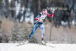 01.01.2018, Lenzerheide, Switzerland (SUI): Sadie Bjornsen (USA) - FIS world cup cross-country, tour de ski, pursuit women, Lenzerheide (SUI). www.nordicfocus.com. © Modica/NordicFocus. Every downloaded picture is fee-liable.