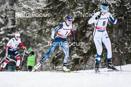 01.01.2018, Lenzerheide, Switzerland (SUI): Sophie Caldwell (USA) - FIS world cup cross-country, tour de ski, pursuit women, Lenzerheide (SUI). www.nordicfocus.com. © Modica/NordicFocus. Every downloaded picture is fee-liable.