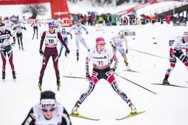 04.01.2018, Oberstdorf, Germany (GER): Teresa Stadlober (AUT) - FIS world cup cross-country, tour de ski, mass women, Oberstdorf (GER). www.nordicfocus.com. © Modica/NordicFocus. Every downloaded picture is fee-liable.