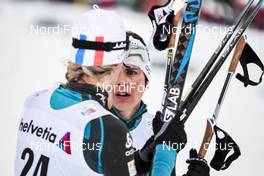 04.01.2018, Oberstdorf, Germany (GER): Coraline Thomas Hugue (FRA), Aurore Jean (FRA), (l-r)  - FIS world cup cross-country, tour de ski, mass women, Oberstdorf (GER). www.nordicfocus.com. © Modica/NordicFocus. Every downloaded picture is fee-liable.