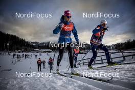 02.01.2018, Oberstdorf, Germany (GER): Sadie Bjornsen (USA) - FIS world cup cross-country, tour de ski, training, Oberstdorf (GER). www.nordicfocus.com. © Modica/NordicFocus. Every downloaded picture is fee-liable.