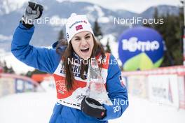 07.01.2018, Val di Fiemme, Italy (ITA): Heidi Weng (NOR) - FIS world cup cross-country, tour de ski, final climb women, Val di Fiemme (ITA). www.nordicfocus.com. © Modica/NordicFocus. Every downloaded picture is fee-liable.