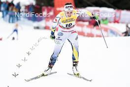 07.01.2018, Val di Fiemme, Italy (ITA): Anna Haag (SWE) - FIS world cup cross-country, tour de ski, final climb women, Val di Fiemme (ITA). www.nordicfocus.com. © Modica/NordicFocus. Every downloaded picture is fee-liable.