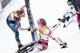07.01.2018, Val di Fiemme, Italy (ITA): Teresa Stadlober (AUT) - FIS world cup cross-country, tour de ski, final climb women, Val di Fiemme (ITA). www.nordicfocus.com. © Modica/NordicFocus. Every downloaded picture is fee-liable.