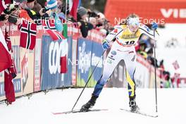 07.01.2018, Val di Fiemme, Italy (ITA): Maria Nordstroem (SWE) - FIS world cup cross-country, tour de ski, final climb women, Val di Fiemme (ITA). www.nordicfocus.com. © Modica/NordicFocus. Every downloaded picture is fee-liable.