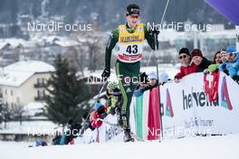 06.01.2018, Val di Fiemme, Italy (ITA): Andy Kuehne (GER) - FIS world cup cross-country, tour de ski, mass men, Val di Fiemme (ITA). www.nordicfocus.com. © Modica/NordicFocus. Every downloaded picture is fee-liable.