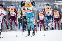 06.01.2018, Val di Fiemme, Italy (ITA): Damien Tarantola (FRA) - FIS world cup cross-country, tour de ski, mass men, Val di Fiemme (ITA). www.nordicfocus.com. © Modica/NordicFocus. Every downloaded picture is fee-liable.