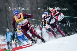 06.01.2018, Val di Fiemme, Italy (ITA): Alexander Bolshunov (RUS) - FIS world cup cross-country, tour de ski, mass men, Val di Fiemme (ITA). www.nordicfocus.com. © Modica/NordicFocus. Every downloaded picture is fee-liable.