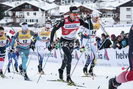 06.01.2018, Val di Fiemme, Italy (ITA): Dario Cologna (SUI) - FIS world cup cross-country, tour de ski, mass men, Val di Fiemme (ITA). www.nordicfocus.com. © Modica/NordicFocus. Every downloaded picture is fee-liable.