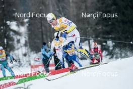 06.01.2018, Val di Fiemme, Italy (ITA): Marcus Hellner (SWE) - FIS world cup cross-country, tour de ski, mass men, Val di Fiemme (ITA). www.nordicfocus.com. © Modica/NordicFocus. Every downloaded picture is fee-liable.