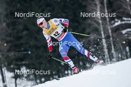 06.01.2018, Val di Fiemme, Italy (ITA): Petr Knop (CZE) - FIS world cup cross-country, tour de ski, mass men, Val di Fiemme (ITA). www.nordicfocus.com. © Modica/NordicFocus. Every downloaded picture is fee-liable.