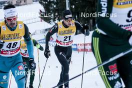 06.01.2018, Val di Fiemme, Italy (ITA): Toni Livers (SUI) - FIS world cup cross-country, tour de ski, mass men, Val di Fiemme (ITA). www.nordicfocus.com. © Modica/NordicFocus. Every downloaded picture is fee-liable.