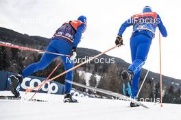 05.01.2018, Val di Fiemme, Italy (ITA): Francesco De Fabiani (ITA) - FIS world cup cross-country, tour de ski, training, Val di Fiemme (ITA). www.nordicfocus.com. © Modica/NordicFocus. Every downloaded picture is fee-liable.