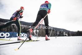 05.01.2018, Val di Fiemme, Italy (ITA): Lucas Boegl (GER) - FIS world cup cross-country, tour de ski, training, Val di Fiemme (ITA). www.nordicfocus.com. © Modica/NordicFocus. Every downloaded picture is fee-liable.