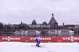 13.01.2018, Dresden, Germany (GER): Federico Pellegrino (ITA) - FIS world cup cross-country, individual sprint, Dresden (GER). www.nordicfocus.com. © Thibaut/NordicFocus. Every downloaded picture is fee-liable.
