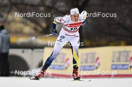 13.01.2018, Dresden, Germany (GER): Anna Dyvik (SWE) - FIS world cup cross-country, individual sprint, Dresden (GER). www.nordicfocus.com. © Thibaut/NordicFocus. Every downloaded picture is fee-liable.