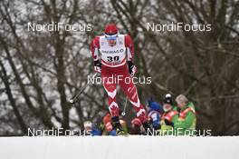 13.01.2018, Dresden, Germany (GER): Julien Locke (CAN) - FIS world cup cross-country, individual sprint, Dresden (GER). www.nordicfocus.com. © Thibaut/NordicFocus. Every downloaded picture is fee-liable.