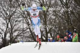 13.01.2018, Dresden, Germany (GER): Janez Lampic (SLO) - FIS world cup cross-country, individual sprint, Dresden (GER). www.nordicfocus.com. © Thibaut/NordicFocus. Every downloaded picture is fee-liable.
