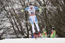 13.01.2018, Dresden, Germany (GER): Luka Prosen (SLO) - FIS world cup cross-country, individual sprint, Dresden (GER). www.nordicfocus.com. © Thibaut/NordicFocus. Every downloaded picture is fee-liable.