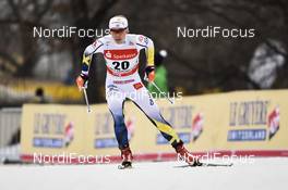 13.01.2018, Dresden, Germany (GER): Jonna Sundling (SWE) - FIS world cup cross-country, individual sprint, Dresden (GER). www.nordicfocus.com. © Thibaut/NordicFocus. Every downloaded picture is fee-liable.