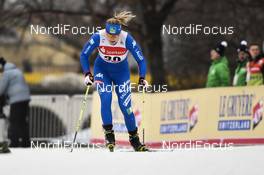 13.01.2018, Dresden, Germany (GER): Debora Roncari (ITA) - FIS world cup cross-country, individual sprint, Dresden (GER). www.nordicfocus.com. © Thibaut/NordicFocus. Every downloaded picture is fee-liable.