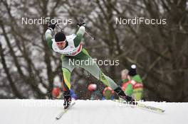 13.01.2018, Dresden, Germany (GER): Stepan Terentjev (LTU) - FIS world cup cross-country, individual sprint, Dresden (GER). www.nordicfocus.com. © Thibaut/NordicFocus. Every downloaded picture is fee-liable.