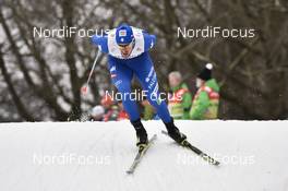 13.01.2018, Dresden, Germany (GER): Giacomo Gabrielli (ITA) - FIS world cup cross-country, individual sprint, Dresden (GER). www.nordicfocus.com. © Thibaut/NordicFocus. Every downloaded picture is fee-liable.