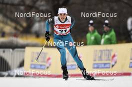 13.01.2018, Dresden, Germany (GER): Delphine Claudel (FRA) - FIS world cup cross-country, individual sprint, Dresden (GER). www.nordicfocus.com. © Thibaut/NordicFocus. Every downloaded picture is fee-liable.