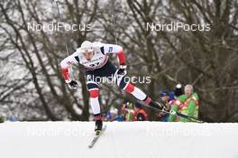 13.01.2018, Dresden, Germany (GER): Erik Valnes (NOR) - FIS world cup cross-country, individual sprint, Dresden (GER). www.nordicfocus.com. © Thibaut/NordicFocus. Every downloaded picture is fee-liable.
