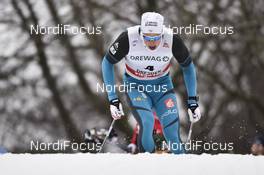 13.01.2018, Dresden, Germany (GER): Lucas Chanavat (FRA) - FIS world cup cross-country, individual sprint, Dresden (GER). www.nordicfocus.com. © Thibaut/NordicFocus. Every downloaded picture is fee-liable.