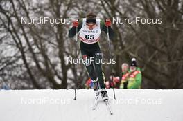 13.01.2018, Dresden, Germany (GER): Jakob Leismueller (GER) - FIS world cup cross-country, individual sprint, Dresden (GER). www.nordicfocus.com. © Thibaut/NordicFocus. Every downloaded picture is fee-liable.