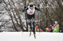 13.01.2018, Dresden, Germany (GER): Erwan Kaeser (SUI) - FIS world cup cross-country, individual sprint, Dresden (GER). www.nordicfocus.com. © Thibaut/NordicFocus. Every downloaded picture is fee-liable.